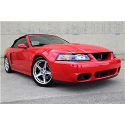 2003 FORD MUSTANG COBRA SVT CONVERTIBLE 10TH ANNIVERSARY