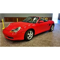 2001 PORSCHE BOXTER CONVERTIBLE