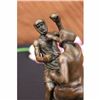 Image 3 : Last Round Boxer Bronze Sculpture on Marble Base Figure