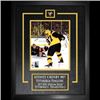 Image 1 : Sidney Crosby Signed 8x10 Etched Mat Penguins 2017 Stadium Series Scoring-V