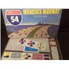 Image 2 : VINTAGE 1963 INTERSTATE HIGHWAY 54 BOARD GAME BY SELRIGHT