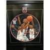 Image 5 : ORIGINAL 1OF 1 SIGNED MICHEAL JORDAN FRAMED PAINTINGS (3)