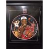 Image 8 : ORIGINAL 1OF 1 SIGNED MICHEAL JORDAN FRAMED PAINTINGS (3)