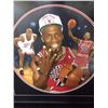 Image 9 : ORIGINAL 1OF 1 SIGNED MICHEAL JORDAN FRAMED PAINTINGS (3)