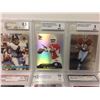 Image 2 : FOOTBALL TRADING CARDS LOT ( FAVRE, MARTIN, DAVIS, LEWIS, SMITH) GRADED CARDS
