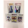 Image 1 : BASEBALL TRADING CARD LOT (SHELTON, GARCIA, JOURNELL, GONZALEZ, TAILLON) GRADED CARDS
