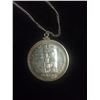 Image 2 : 1958 CANADIAN SILVER DOLLAR IN STERLING SILVER BEZEL