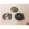 Image 1 : SPORTS TEAMS BELT BUCKLES LOT (HABS, YANKEES, JAYS)