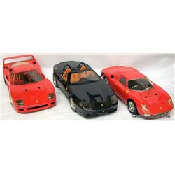 3 FERRARI CARS
