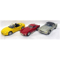 3 MASERATI CARS