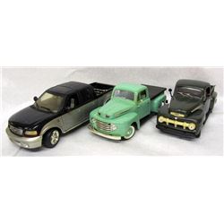 3 FORD PICKUP TRUCKS