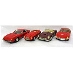 4 FERRARI CARS