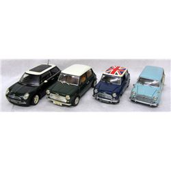 4 MINI CARS