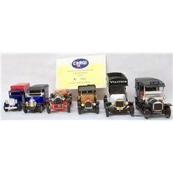 6 VINTAGE MATCHBOX SIZE CARS