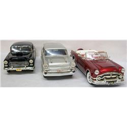 3  CARS FROM THE 50S