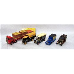 5 SMALL TRUCKS