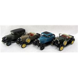 4 1931 FORD MODEL A CARS