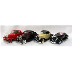 4 VINTAGE FORD CARS