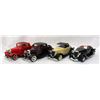 Image 1 : 4 VINTAGE FORD CARS