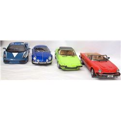 4 SPORTY CARS