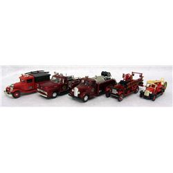 5 SMALL FIRE ENGINES