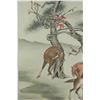 Image 2 : Chinese Watercolour Horse Painting on Scroll