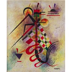 Attr. Wassily Kandinsky 1866-1944 Russian Gouache