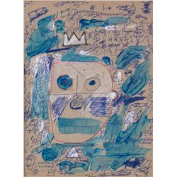 Jean-Michel Basquiat 1960-1988 American MixedMedia