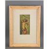 Image 2 : Canadian Oil Painting of Figure on Panel Framed