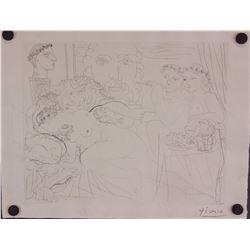 Pablo Picasso 1881-1973 Vollard Suite Etching #2