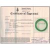 Image 4 : Burma Fine Green Jadeite Bangle w/ GIA Certificate