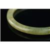 Image 2 : Burma Green Jadeite Carved Thin Bangle
