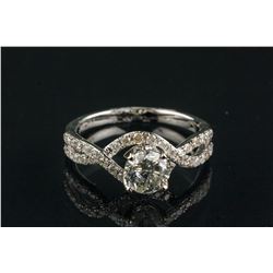 14k Gold 1.07ct &0.46ct Diamond Ring CRV$7934