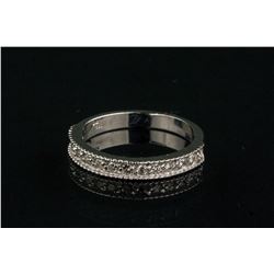 14k White Gold 0.25ct Diamond Ring, Retail $2000