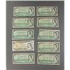 Image 1 : 10 PC Canadian 1967 and 1978 One Dollar Bill
