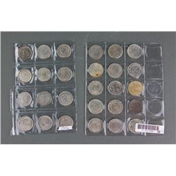 27 PC Assorted Chinese Silver Coins