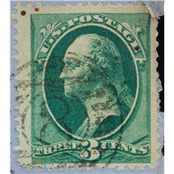 United States Rare 1873 Three Cent Stamp w/Envelop