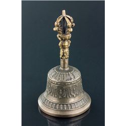Tibetan Bronze Thunderbolt Bell