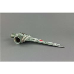Chinese Ming/Yuan Period Bronze Dagger With Seal