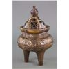Image 3 : Chinese Bronze Dragon Censer with Qianlong Mark