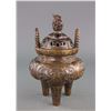 Image 4 : Chinese Bronze Dragon Censer with Qianlong Mark