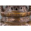 Image 5 : Chinese Bronze Dragon Censer with Qianlong Mark