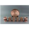 Image 2 : Chinese Copper Censer Set