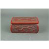 Image 2 : Chinese Red Lacquer Box with Lid