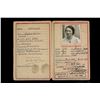 Image 2 : 1940's French Identification Card with Stamps