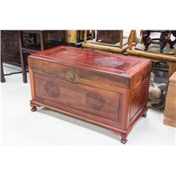 Chinese Wood Chest Table