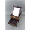 Image 1 : Chinese Wood Jewellery Box with Drawer and Mirror