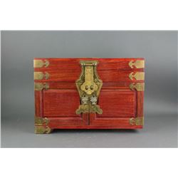 Chinese Wood Multi-Drawer Jewellery Box