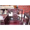 Image 2 : Chinese Rosewood Chair with Drawer Table