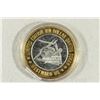 Image 2 : CASINO $10 SILVER TOKEN (UNC) WESTWARD-HO